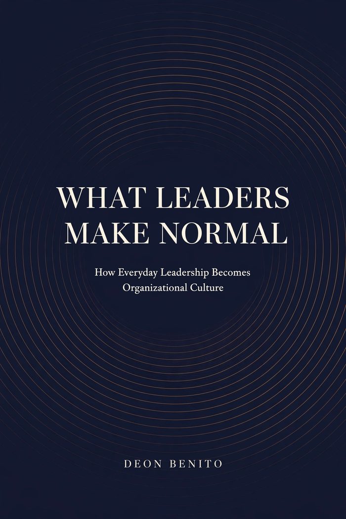 What Leaders Make Normal — book cover